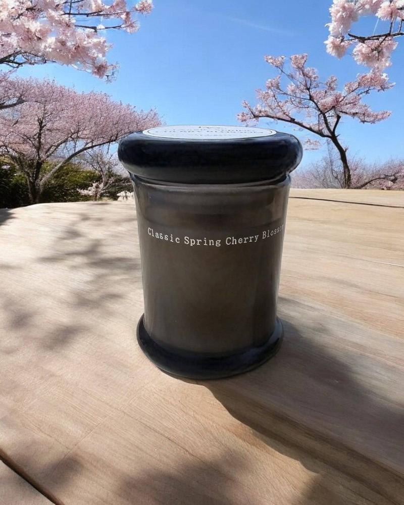 Classic Spring Cherry Blossom Candle